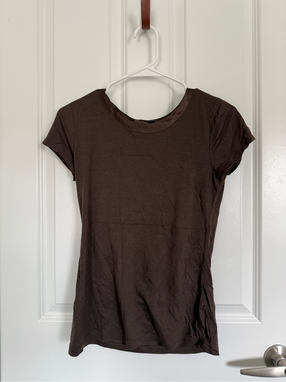 Banana republic Women's Brown Crewneck Tee